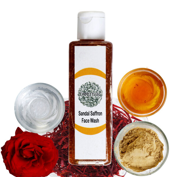 Sandal Saffron Facewash